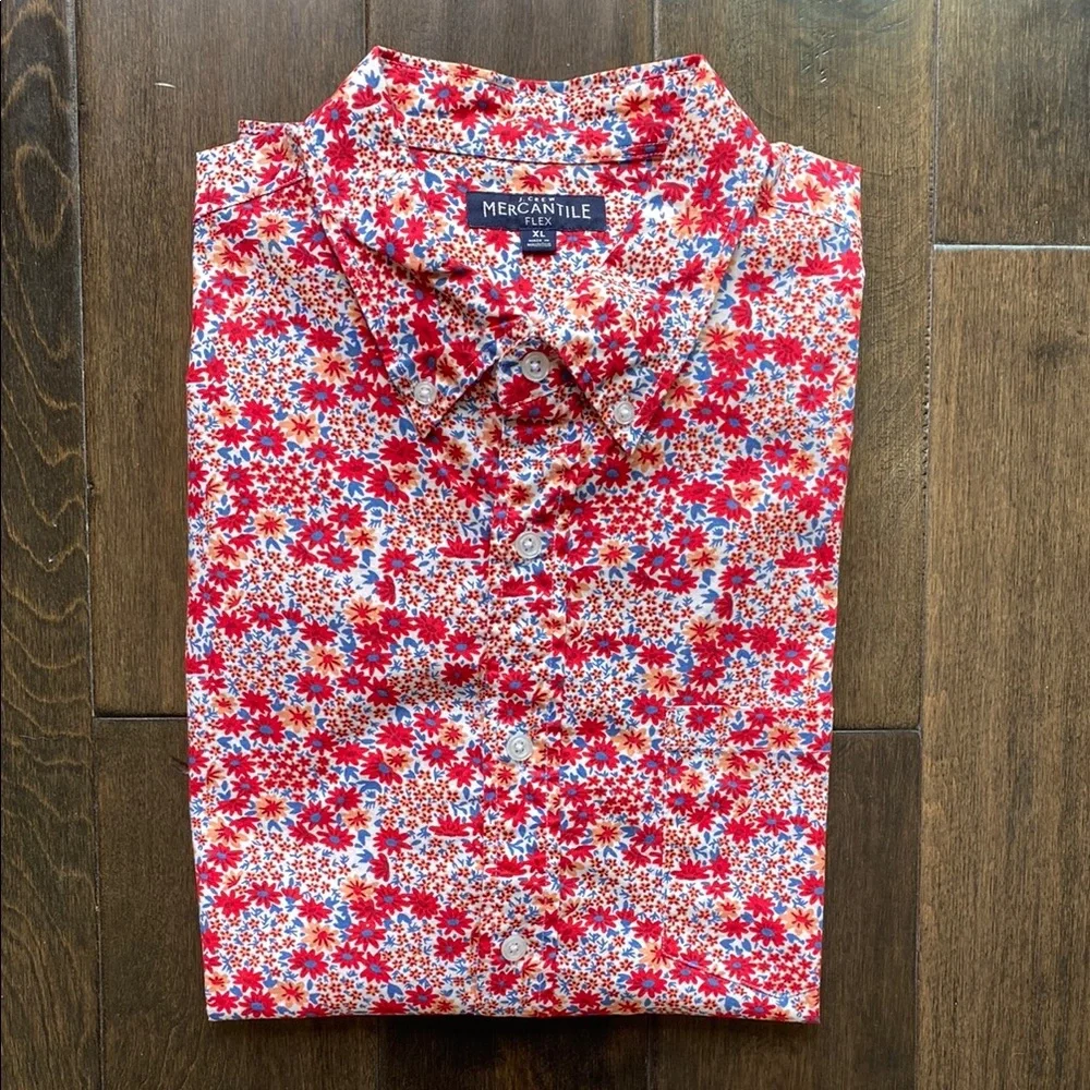 J.Crew Floral Short Sleeve Shirt